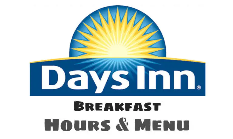 Days Inn Breakfast Time & Menu
