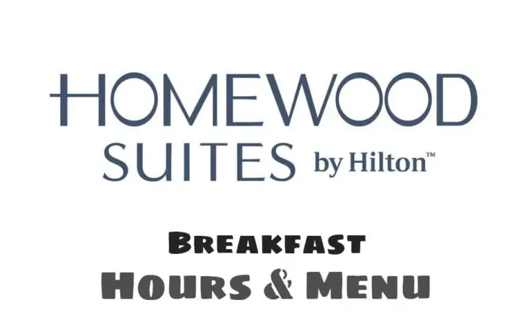 Homewood Suites Breakfast Hours & Menu